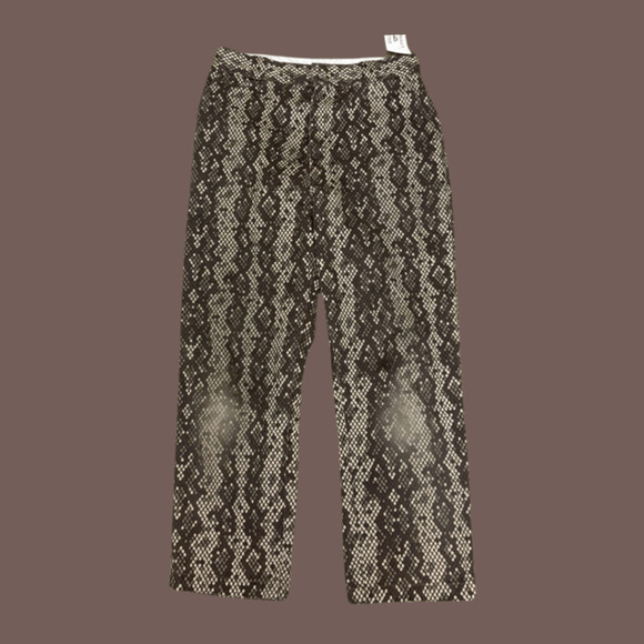 Dickies Snakeskin Chinos | High Rise Straight Leg | Size 32 | Vintage - Picture 1 of 5